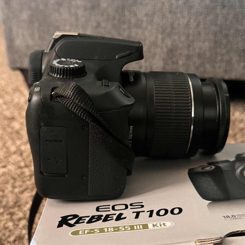 Canon Rebel EOS T100 Camera
